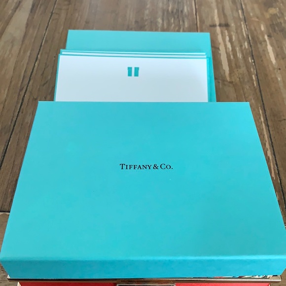Tiffany & Co. Other - Tiffany & Co. blue box note card